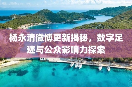 杨永清微博更新揭秘，数字足迹与公众影响力探索