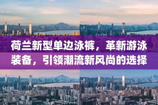 荷兰新型单边泳裤，革新游泳装备，引领潮流新风尚的选择
