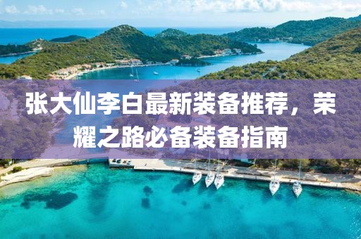 张大仙李白最新装备推荐，荣耀之路必备装备指南