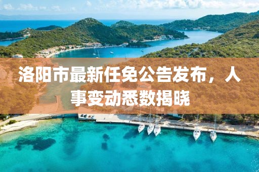 洛阳市最新任免公告发布，人事变动悉数揭晓