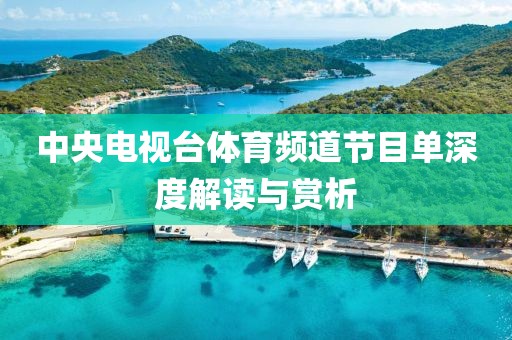 中央电视台体育频道节目单深度解读与赏析