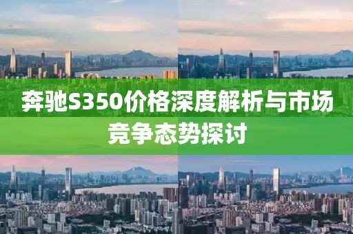 奔驰S350价格深度解析与市场竞争态势探讨