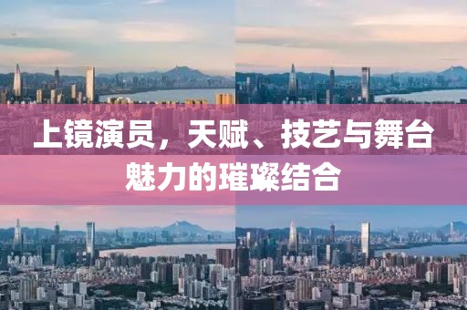 上镜演员，天赋、技艺与舞台魅力的璀璨结合