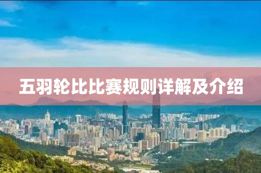 五羽轮比比赛规则详解及介绍
