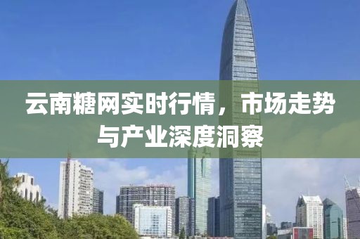 云南糖网实时行情，市场走势与产业深度洞察