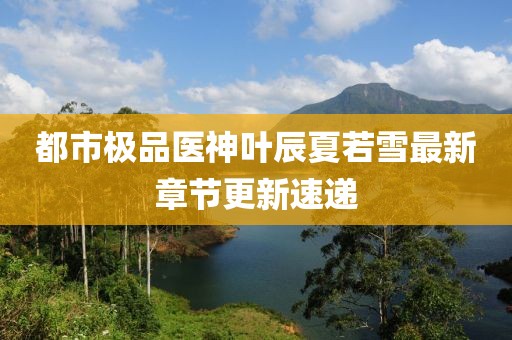 都市极品医神叶辰夏若雪最新章节更新速递