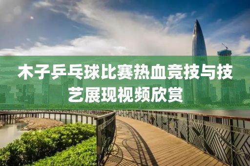 木子乒乓球比赛热血竞技与技艺展现视频欣赏