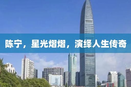 陈宁，星光熠熠，演绎人生传奇