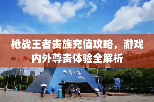 枪战王者贵族充值攻略，游戏内外尊贵体验全解析