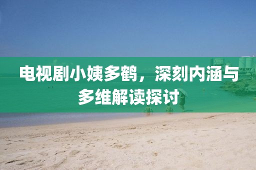 电视剧小姨多鹤，深刻内涵与多维解读探讨