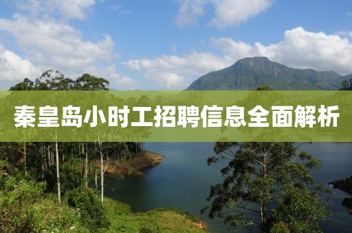 秦皇岛小时工招聘信息全面解析
