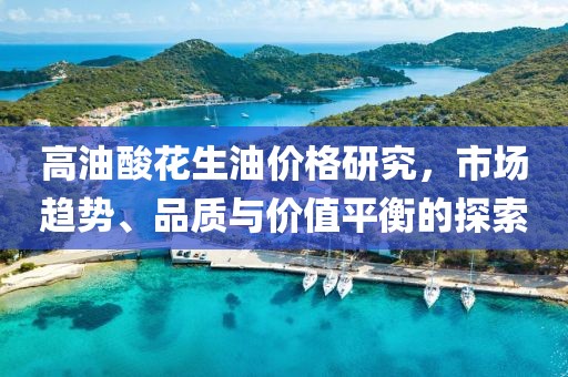 高油酸花生油价格研究，市场趋势、品质与价值平衡的探索