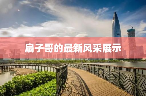 扇子哥的最新风采展示