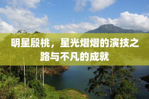 明星殷桃，星光熠熠的演技之路与不凡的成就