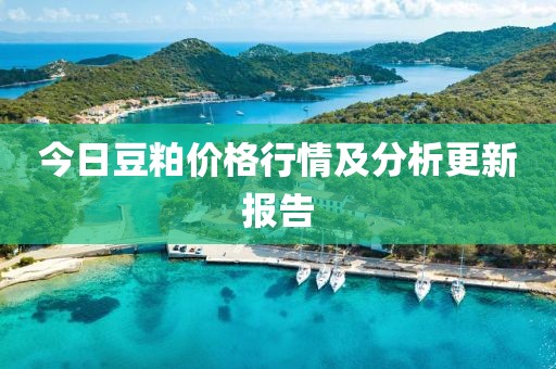 今日豆粕价格行情及分析更新报告