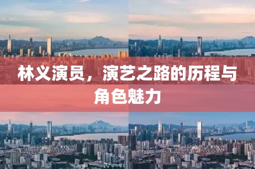 林义演员，演艺之路的历程与角色魅力