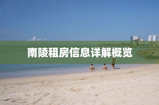 南陵租房信息详解概览
