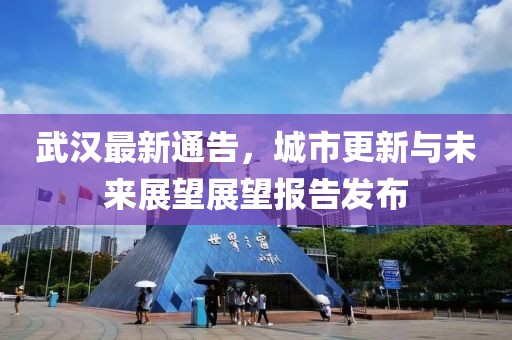 武汉最新通告，城市更新与未来展望展望报告发布