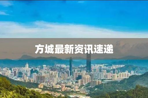 方城最新资讯速递
