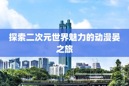 探索二次元世界魅力的动漫晏之旅