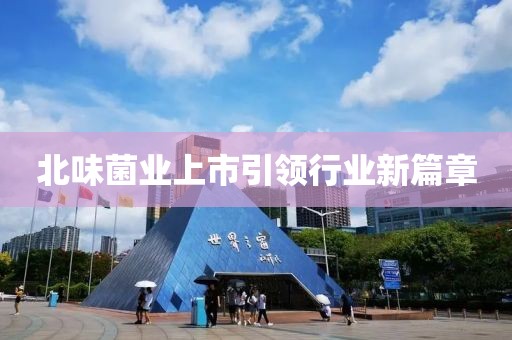 北味菌业上市引领行业新篇章