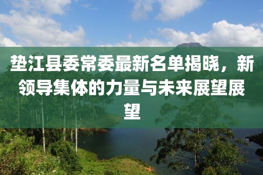 垫江县委常委最新名单揭晓，新领导集体的力量与未来展望展望