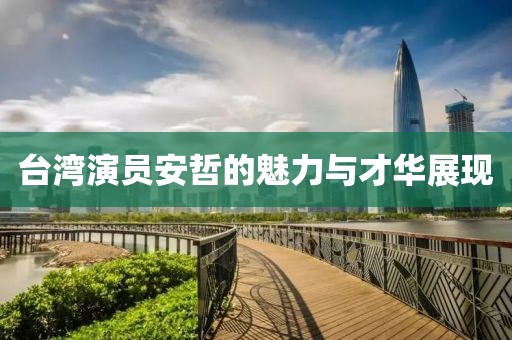 台湾演员安哲的魅力与才华展现