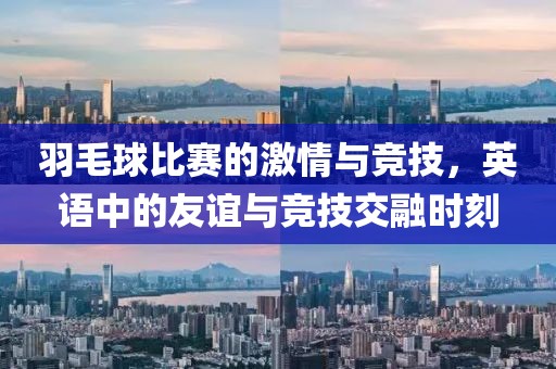羽毛球比赛的激情与竞技，英语中的友谊与竞技交融时刻