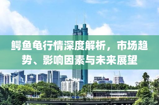 鳄鱼龟行情深度解析，市场趋势、影响因素与未来展望