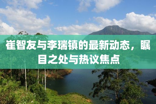 崔智友与李瑞镇的最新动态，瞩目之处与热议焦点