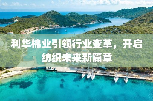 利华棉业引领行业变革，开启纺织未来新篇章