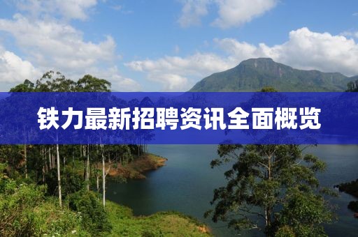 铁力最新招聘资讯全面概览