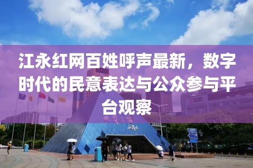 江永红网百姓呼声最新，数字时代的民意表达与公众参与平台观察