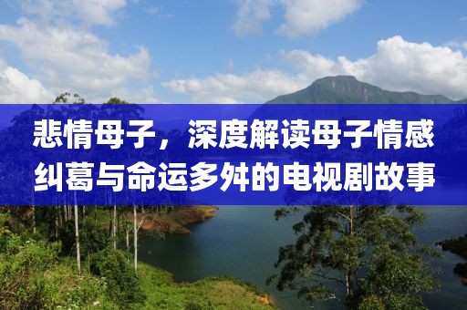 悲情母子，深度解读母子情感纠葛与命运多舛的电视剧故事