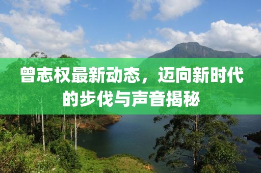 曾志权最新动态，迈向新时代的步伐与声音揭秘