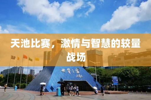 天池比赛，激情与智慧的较量战场