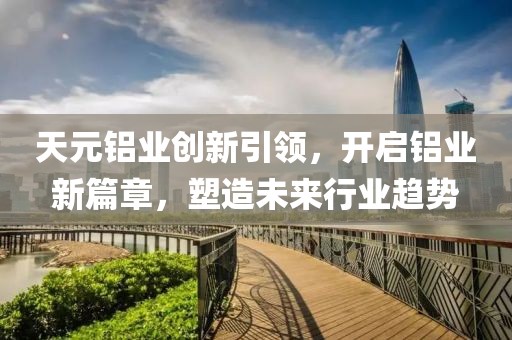 天元铝业创新引领，开启铝业新篇章，塑造未来行业趋势