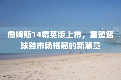 詹姆斯14精英版上市，重塑篮球鞋市场格局的新篇章