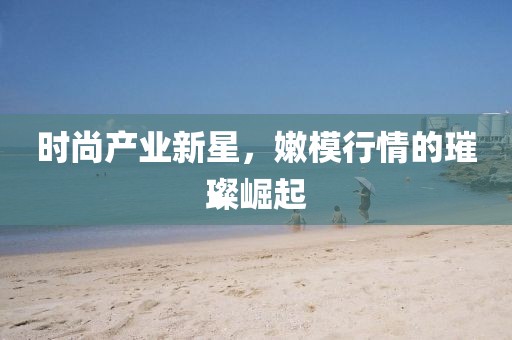 时尚产业新星，嫩模行情的璀璨崛起