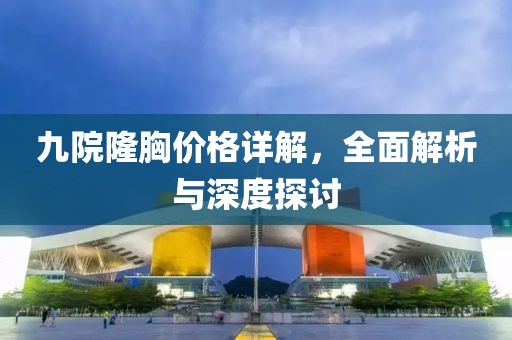 九院隆胸价格详解，全面解析与深度探讨