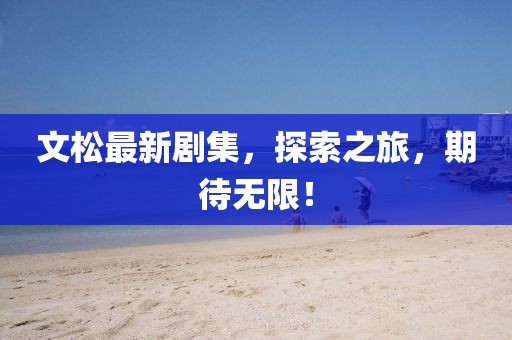 文松最新剧集，探索之旅，期待无限！