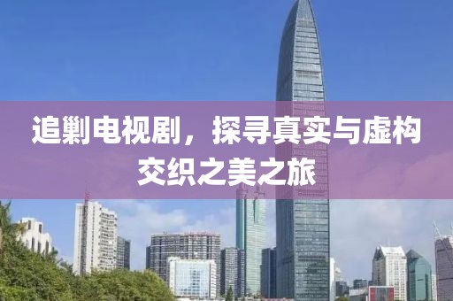 追剿电视剧，探寻真实与虚构交织之美之旅