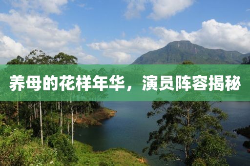 养母的花样年华，演员阵容揭秘