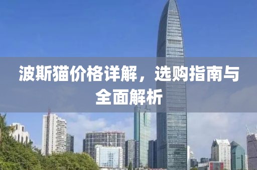 波斯猫价格详解，选购指南与全面解析