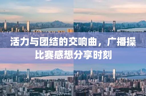 活力与团结的交响曲，广播操比赛感想分享时刻