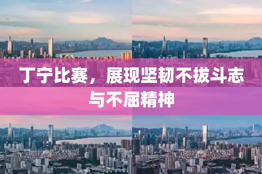 丁宁比赛，展现坚韧不拔斗志与不屈精神