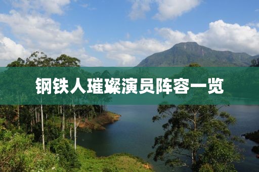 钢铁人璀璨演员阵容一览