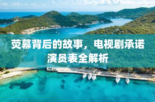 荧幕背后的故事，电视剧承诺演员表全解析