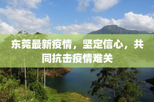 东莞最新疫情，坚定信心，共同抗击疫情难关