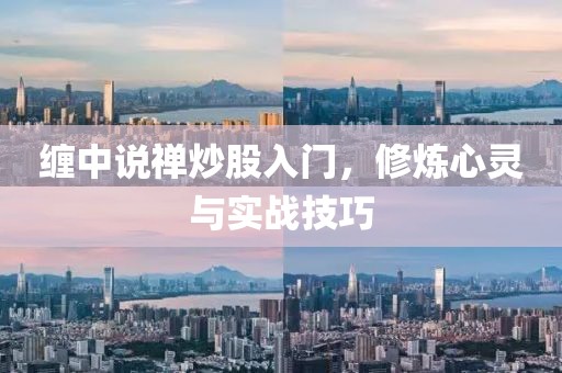 缠中说禅炒股入门，修炼心灵与实战技巧